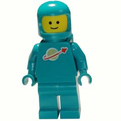 Minifigurka LEGO Classic Spaceman, Dark Turquoise with Airtanks