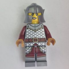 Minifigurka LEGO Griffin Knight, Female, Dark Red Arms