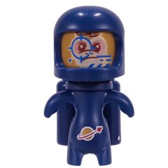 Minifigurka LEGO Albert, Dark Blue Spacesuit with Airtanks