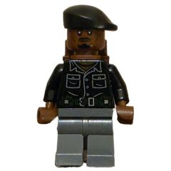 Minifigurka LEGO Duncan Kincaid, Backpack, Black Beret