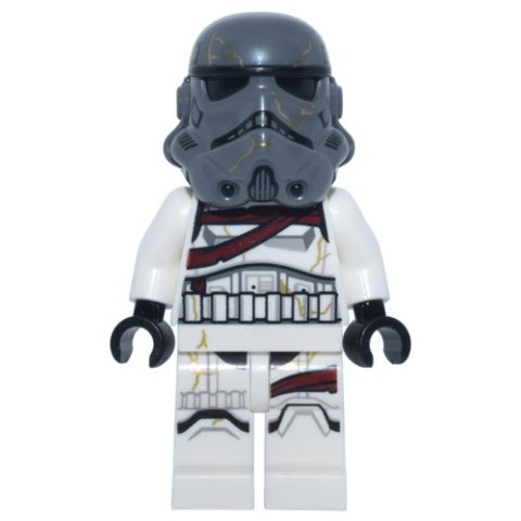Minifigurka LEGO Night Trooper, Dark Bluish Gray Helmet