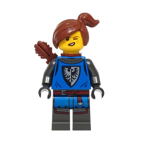 Minifigurka LEGO Black Falcon Archer, Female