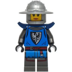 Minifigurka LEGO Black Falcon Knight, Dark Blue Shoulder Guard