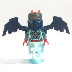 Minifigurka LEGO Spectral Dragonian Warrior, Ghost Lower Body, Wings