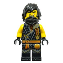 Minifigurka LEGO Cole, Black Robes, Black Bandana