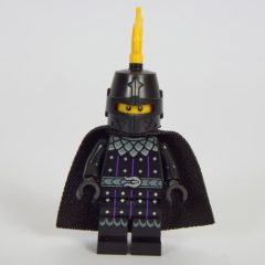 Minifigurka LEGO Black Knight, Black Cape, Helmet with Yellow Plume