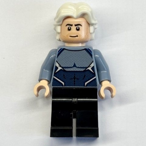 Minifigurka LEGO Quicksilver, Sand Blue Torso