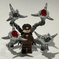 Minifigurka LEGO Dr. Octopus / Doc Ock Four-pointed Tentancles