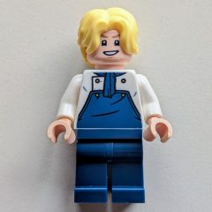 Minifigurka LEGO Sanji, Dark Blue Overalls
