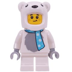 Minifigurka LEGO Kid, Polar Bear Costume