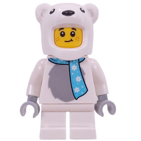 Minifigurka LEGO Kid, Polar Bear Costume