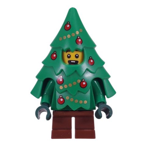 Minifigurka LEGO Kid, Christmas Tree Costume