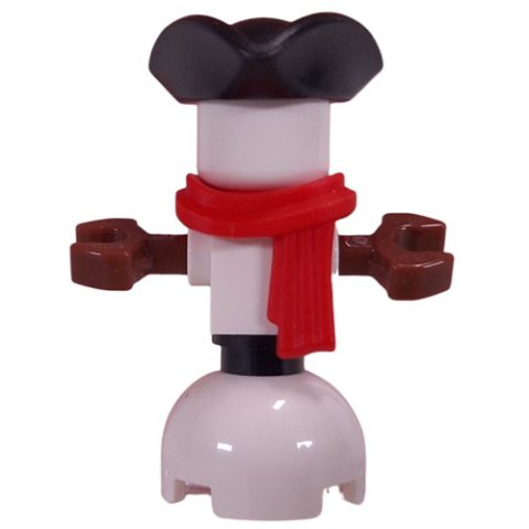 Minifigurka LEGO Snowman, Tricorn, Scarf