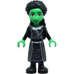 Minifigurka LEGO Elphaba, Black Hair
