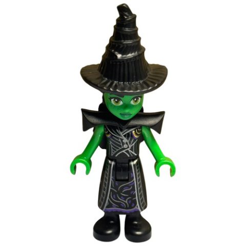 Minifigurka LEGO Elphaba, Black Hat, Neckwear