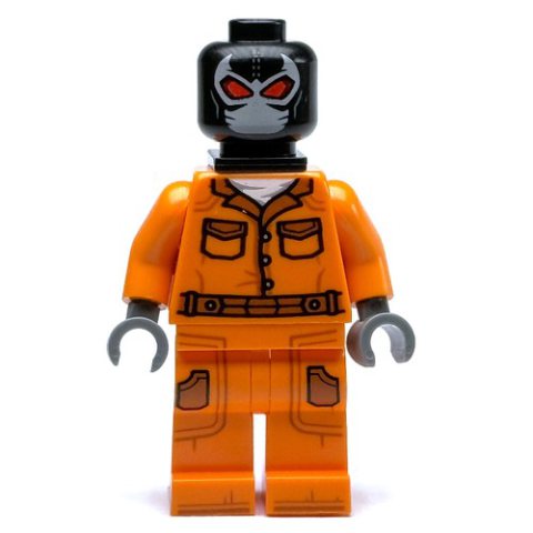 Minifigurka LEGO Bane, Prison Clothes, Neck Bracket