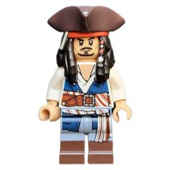 Minifigurka LEGO Captain Jack Sparrow, Tricorne Hat
