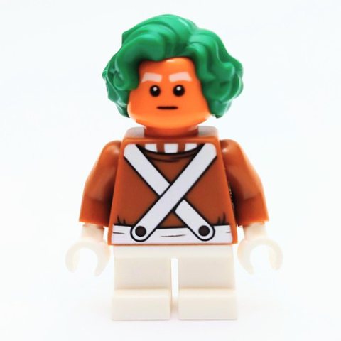 Minifigurka LEGO Oompa Loompa, Male