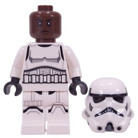 Minifigurka LEGO Stormtrooper, Umber Brown Head