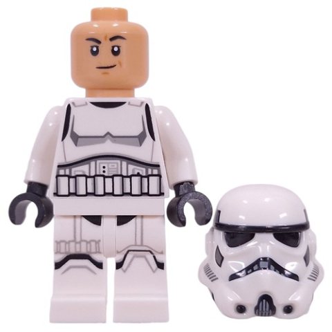 Minifigurka LEGO Stormtrooper, Warm Tan Head, Female