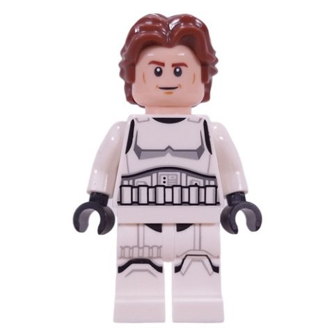 Minifigurka LEGO Han Solo, Stormtrooper Outfit