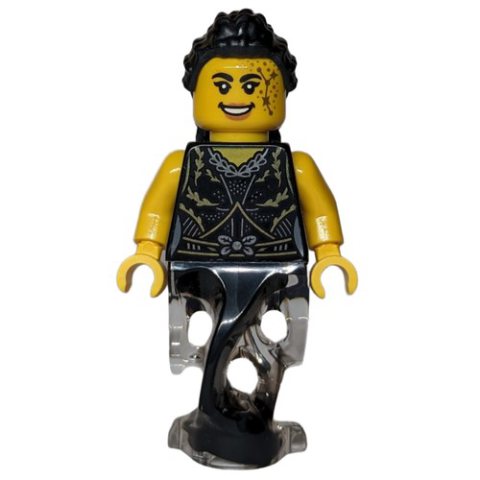 Minifigurka LEGO Woman, Black Dress, Ghost Legs