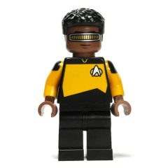 Minifigurka LEGO Lt. Geordi La Forge