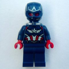 Minifigurka LEGO Captain America, Sam Wilson, Plain Legs
