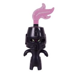 Minifigurka LEGO Grimspawn, Knight Helmet, Trans-Pink Plume