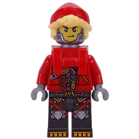 Minifigurka LEGO Cooper, Red Harness