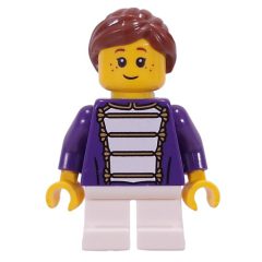 Minifigurka LEGO Marching Band Kid, Long Hair