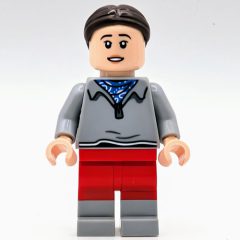 Minifigurka LEGO Eleven, Dark Brown Hair