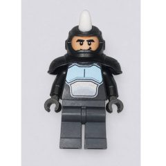 Minifigurka LEGO Rhino, White Horn, Metallic Blue Chest Plate