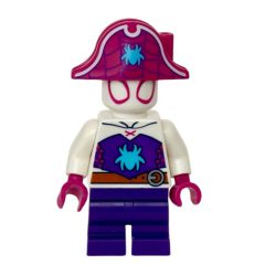 Minifigurka LEGO Gwen Stacy / Spider-Gwen, Medium Legs, Bicorn