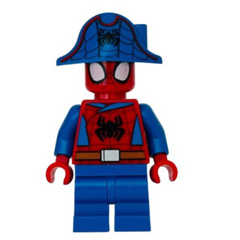 Minifigurka LEGO Spider-Man, Medium Legs, Bicorn