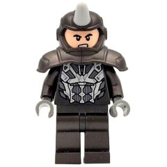 Minifigurka LEGO Rhino, Light Bluish Gray Horn