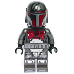 Minifigurka LEGO Mandalorian, Umber Brown Head