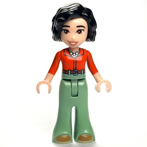Minifigurka LEGO Michelle, Sand Green Legs