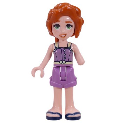 Minifigurka LEGO Autumn, Lavender Outfit