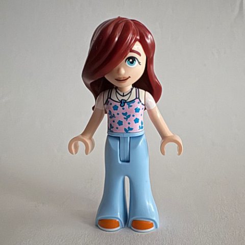 Minifigurka LEGO Paisley, Lavender Top, Bright Light Blue Pants