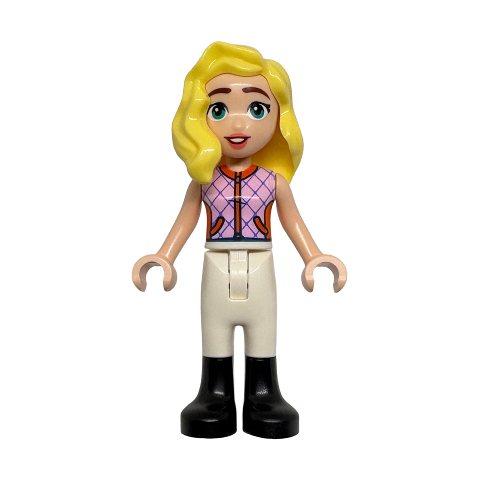 Minifigurka LEGO Matilde, Bright Pink Shirt, White Pants