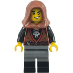 Minifigurka LEGO Knight, Wolfpack, Black Hood
