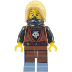 Minifigurka LEGO Knight, Wolfpack, Black Hair