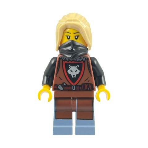 Minifigurka LEGO Knight, Wolfpack, Black Hair