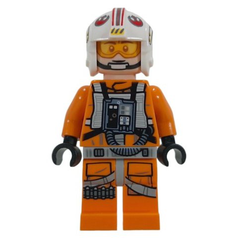 Minifigurka LEGO Luke Skywalker, Orange Rebel Pilot Outift (SMART Play)