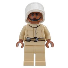 Minifigurka LEGO Rebel Crew, Sienna Brown Head