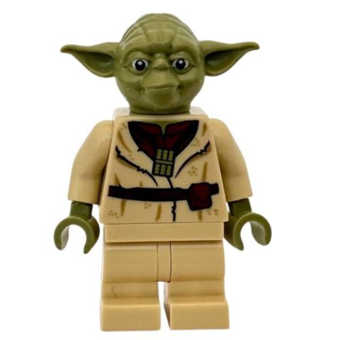 Minifigurka LEGO Yoda, Olive Green Head (SMART Play)