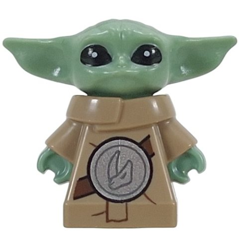 Minifigurka LEGO Grogu, 7789 Body, Mandalorian Apprentice