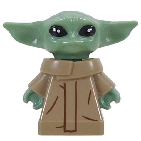 Minifigurka LEGO Grogu, 7789 Body
