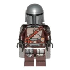 Minifigurka LEGO The Mandalorian / Din Djarin, Dark Brown Outfit, Cape